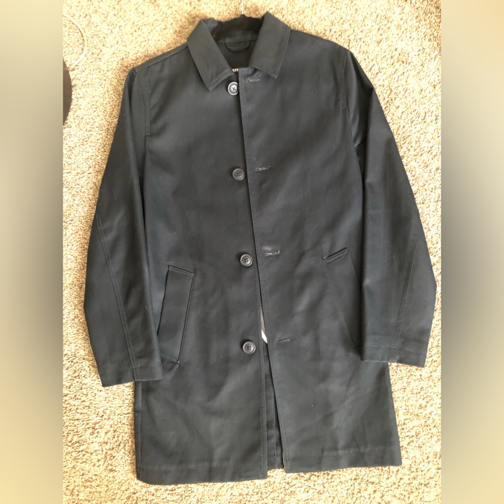 Express Men XS cotton topcoat, gently worn